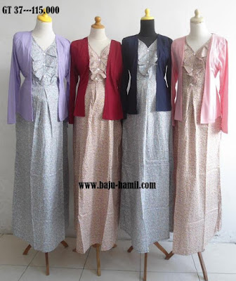 Baju Hamil Gamis Trendy Dan Murah