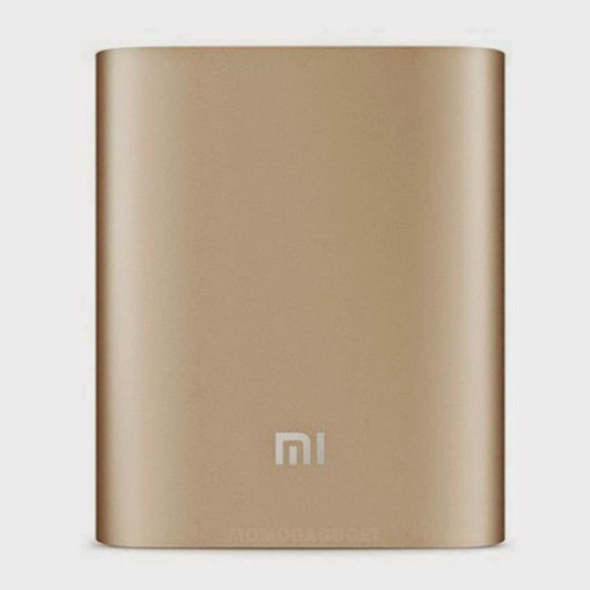 Genuine Xiaomi Power Bank 10400mAh Gold Import