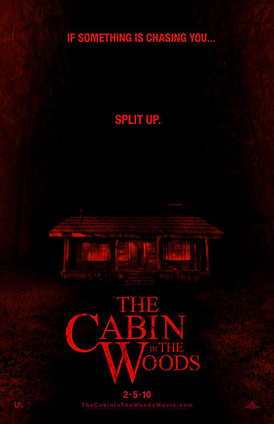 the cabin in the woods poster