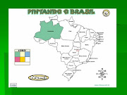 Em seguida devem pintar corretamente os Estados do Brasil conforme a região . (atividade )