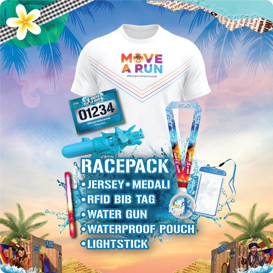 Racepack 👟 Move A Run - Bali • 2024