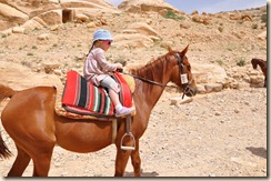 Lillian's horse ride on a horse named Susannah. 