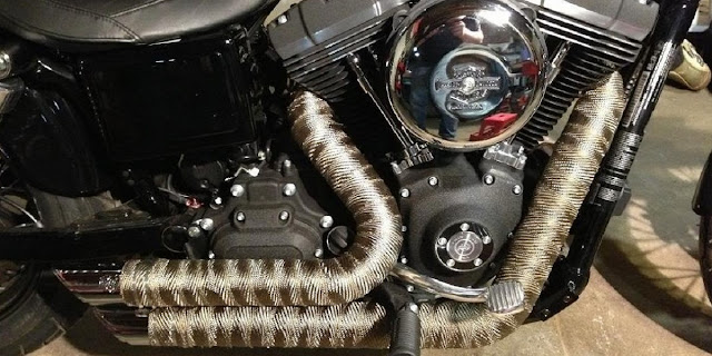 Motorcycle Exhaust Wrap Good or Bad?