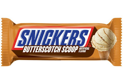 New Snickers Butterscotch Scoop Candy Bar Exclusive to Walmart