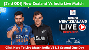 India vs New Zealand,2'nd  One Day Match - Live Cricket 2023