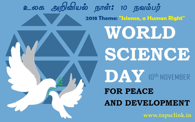 World Science Day for Peace and Development 10 November 2018