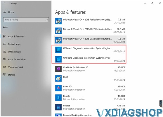 VXDIAG ODIS V23 Error Software Components Detected 2
