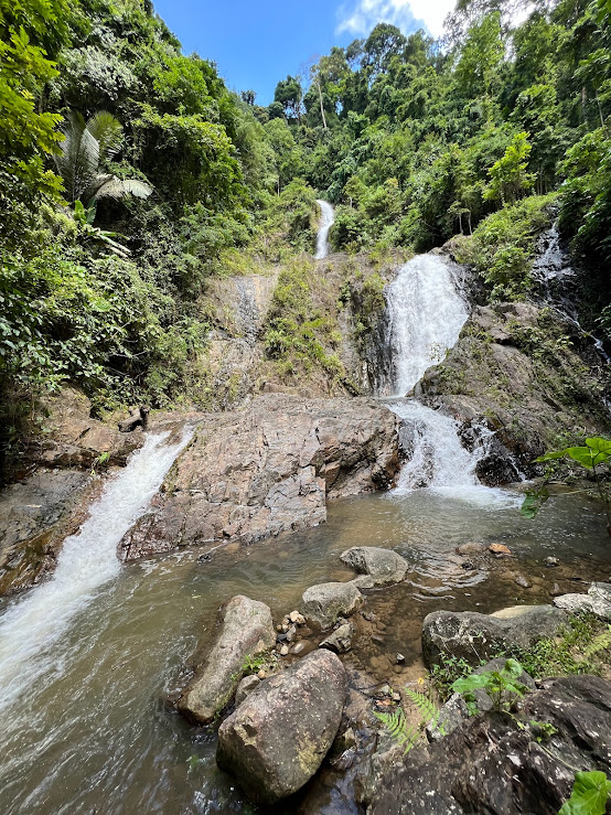 Huay To Waterfall, one of the most beautiful waterfalls in Krabi