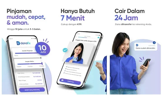 Aplikasi Pinjaman Online Danafix