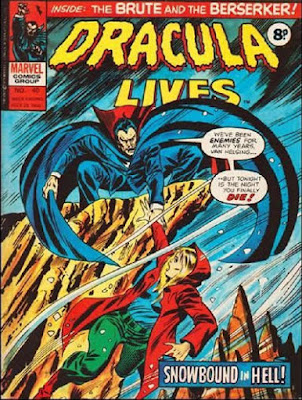 Marvel UK Dracula Lives #40