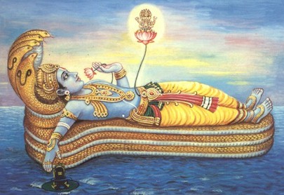 Lord Vishnu's sleep