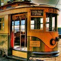 Wallpaper de un viejo tren - Old Tramway 