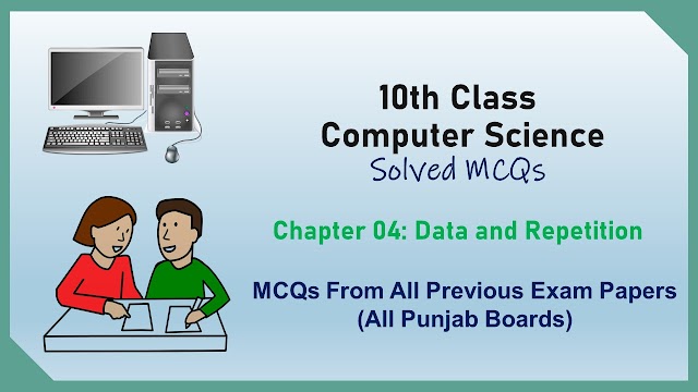 10th Class Computer Science: Chapter 04 Solved MCQs | All Punjab Boards