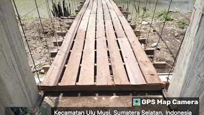 Di Duga" Mark up "Anggaran Pembuatan Jembatan Gantung Desa Muarabetung Kecamatan Ulu-musi