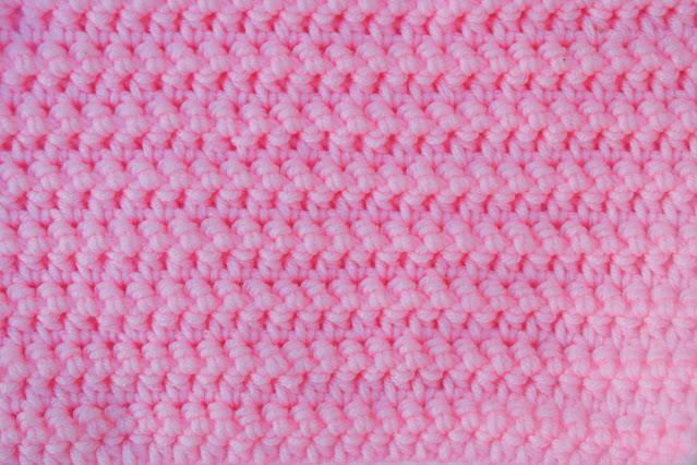 4 Crochet Imagen Puntada de imitación a dos agujas a crochet y ganchillo Majovel crochet facil sencillo bareta paso a paso DIY