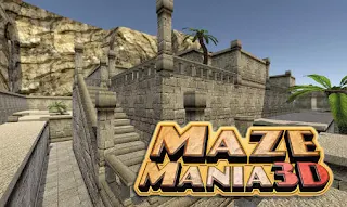 Screenshots of the Maze mania 3D: Labyrinth escape for Android tablet, phone.