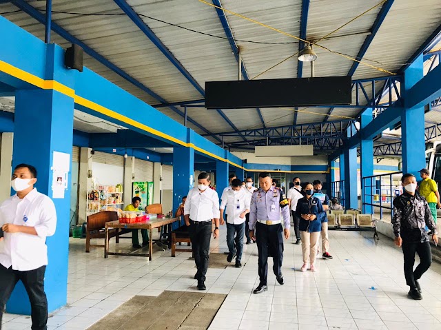  Direktorat Jendral Perhubungan Darat Melakukan Kunjungan ke Terminal Tipe A Dhaksinarga Wonosari, Gunungkidul
