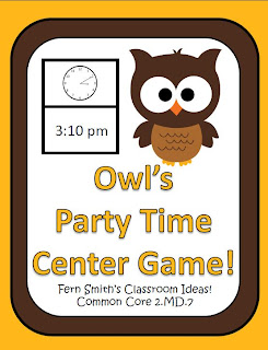 Owl's Party Time Center Game