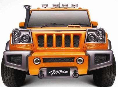 Key Features of Mahindra Attitude Exterior Body modified to convert a 5 