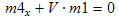 4th Maxwell equation transformed and written in terms of m1 and m4