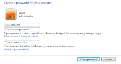 Tutorial Memberi Password Pada PC