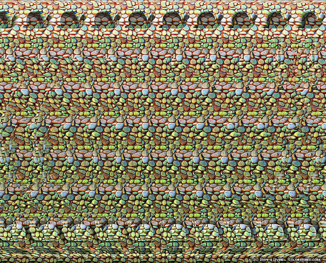 mengenal stereogram, cara melihat stereogram, cara membuat