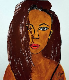 Women of Colour Portraiture in Mixed Media