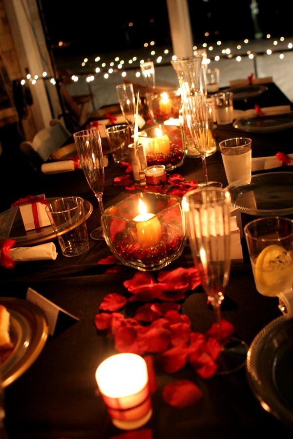 Red Black Wedding Decorations