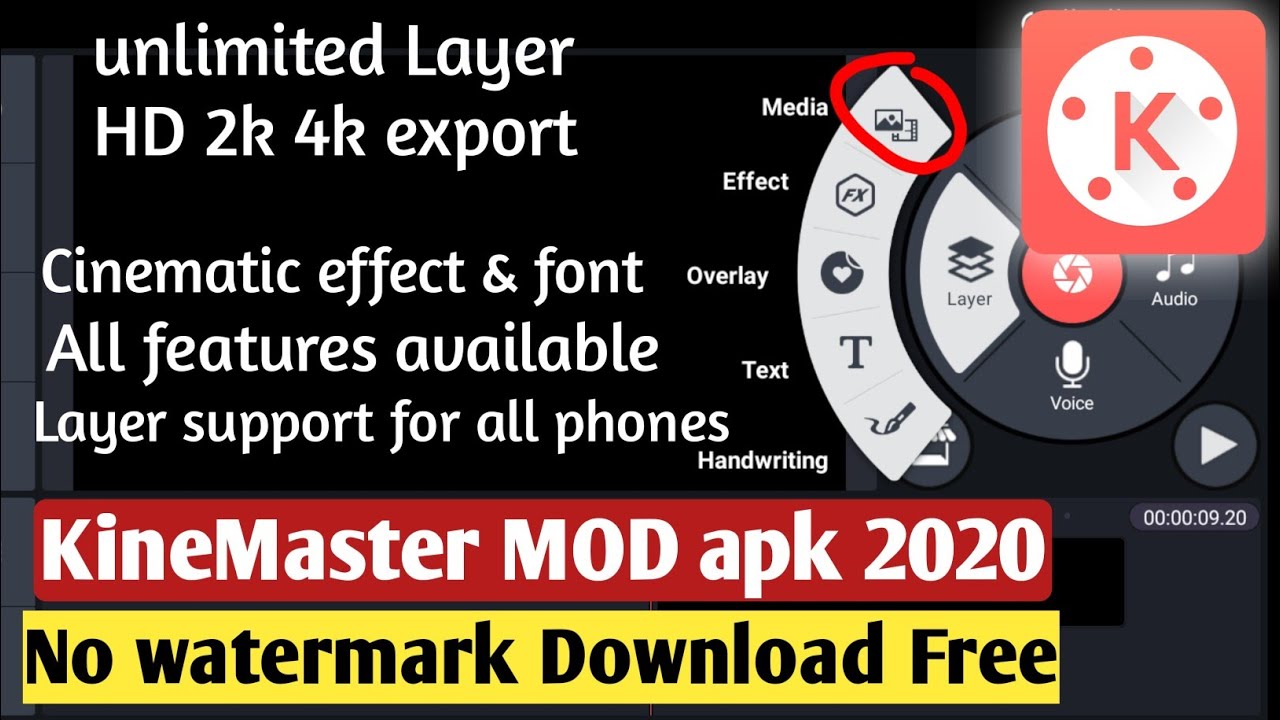 Kinemaster Mod Apk No Watermark Download Pro Mod Apk No Watermark Premium Features Unlocked All Item Unlocked