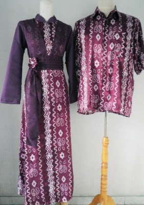 Model Baju Batik Kombinasi sifon