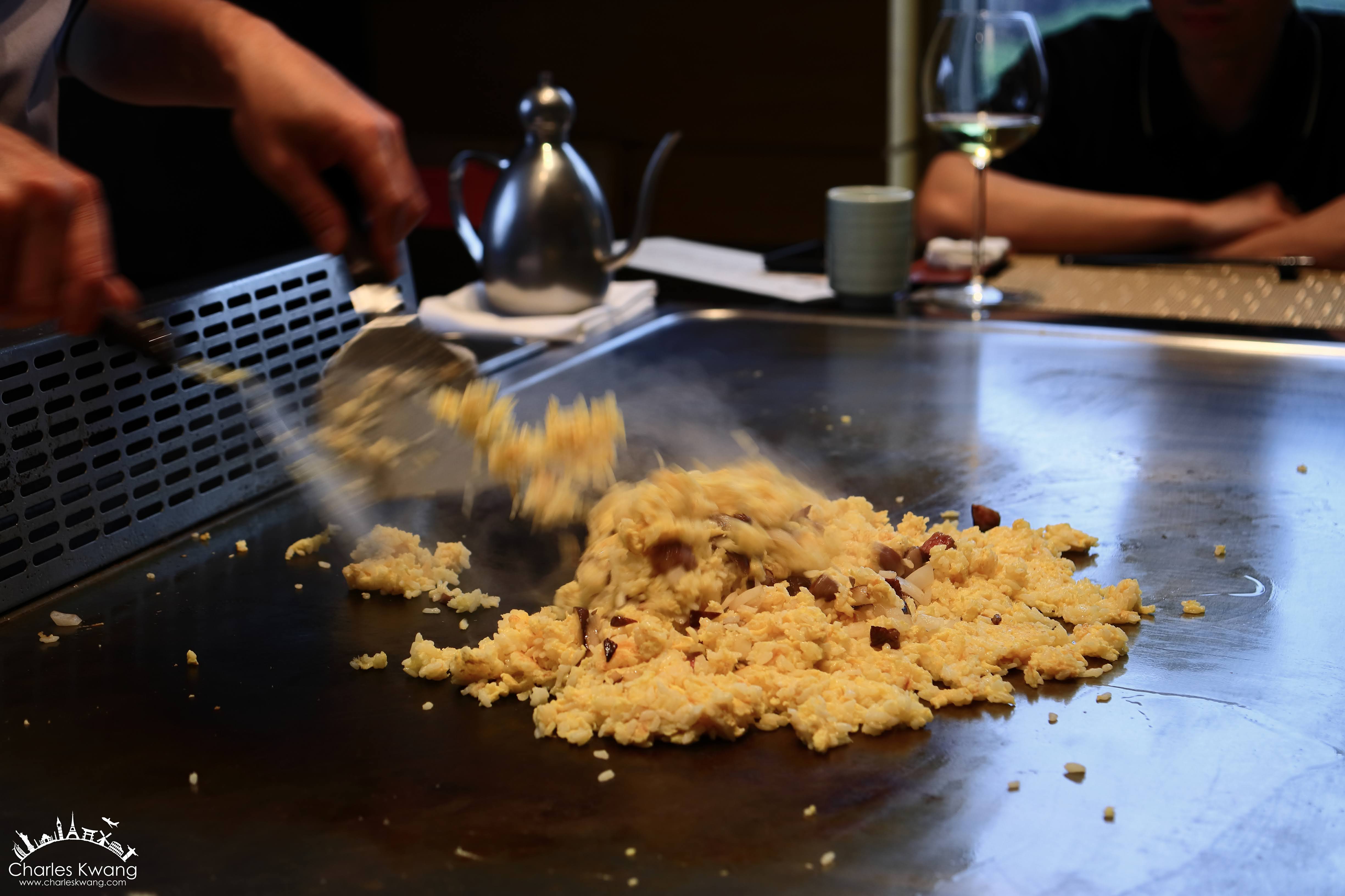 「ibuki日本料理餐廳☆主廚特選鐵板套餐」在鐵板燒包廂內享用一年一度的母親節聚餐@香格里拉台北遠東國際大飯店七樓