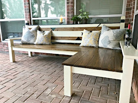 DIY Outdoor Bench