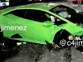 Identifican al dueño del Lamborghini de Polanco, es del Cártel de Sinaloa