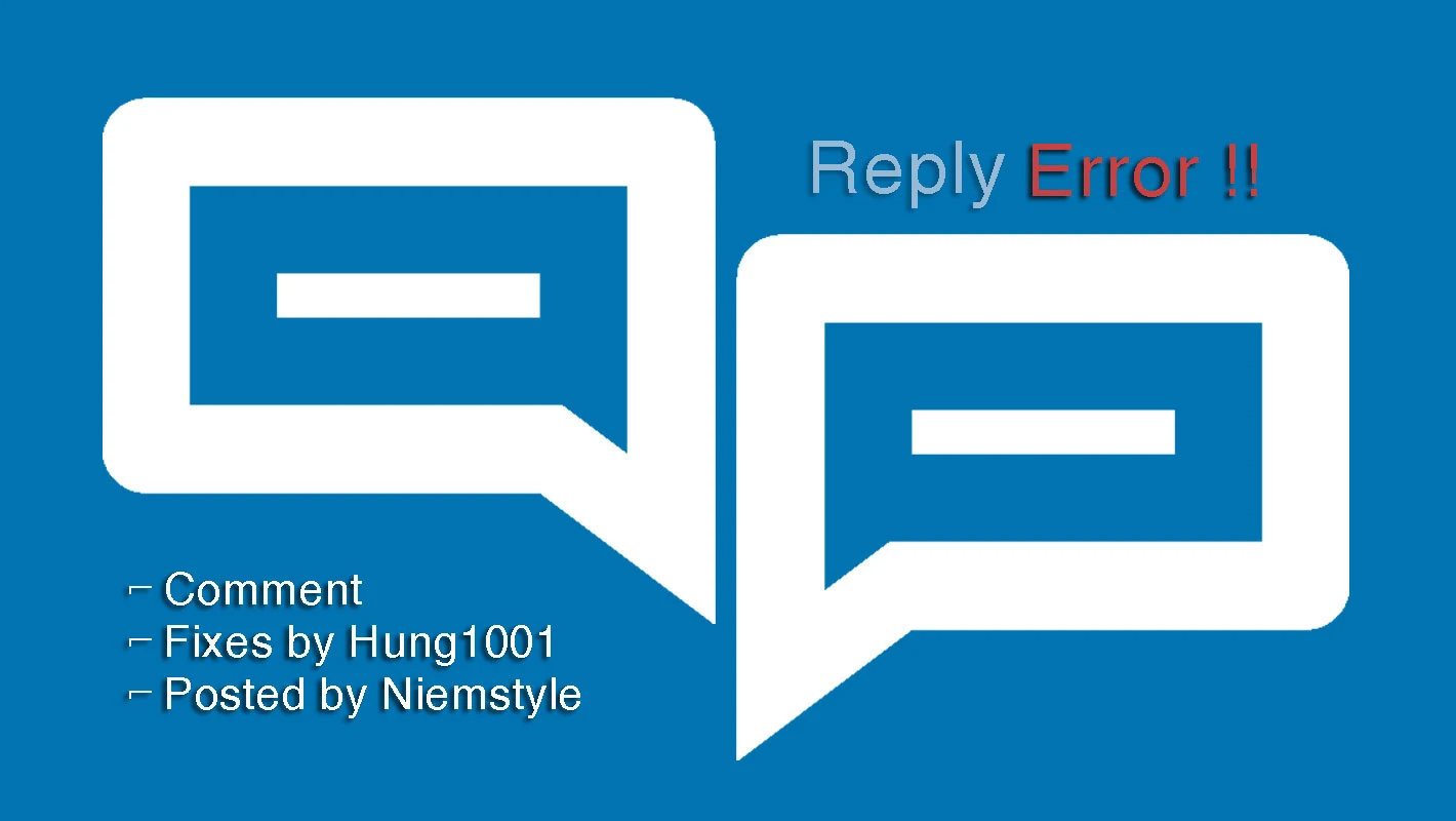 Hướng dẫn sửa lỗi reply (trả lời) comment blogspot