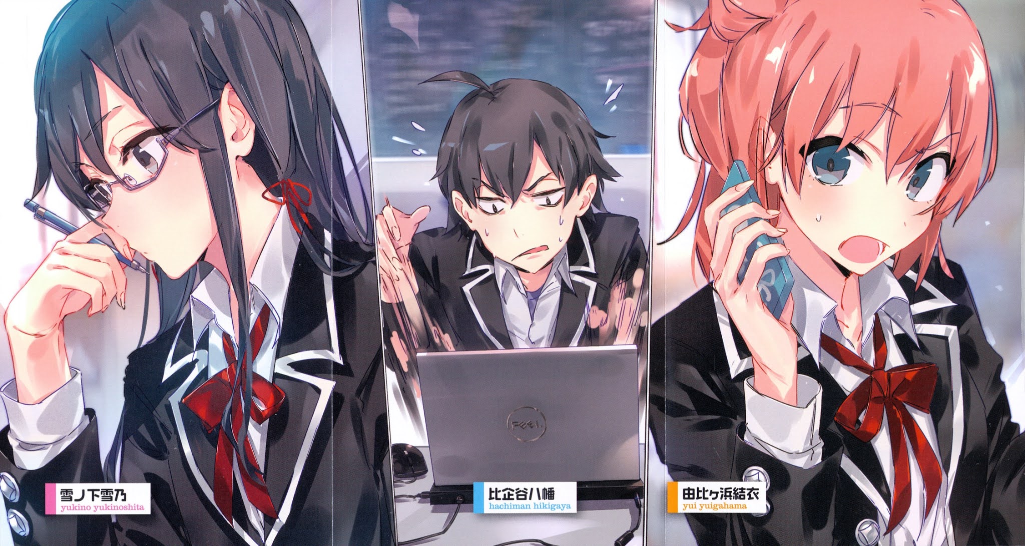 Yahari Ore no Seishun Love Comedy wa Machigatteiru wallpaper