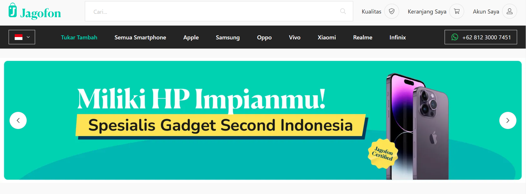 Rekomendasi Marketplace HP Second Terbaik untuk Kamu