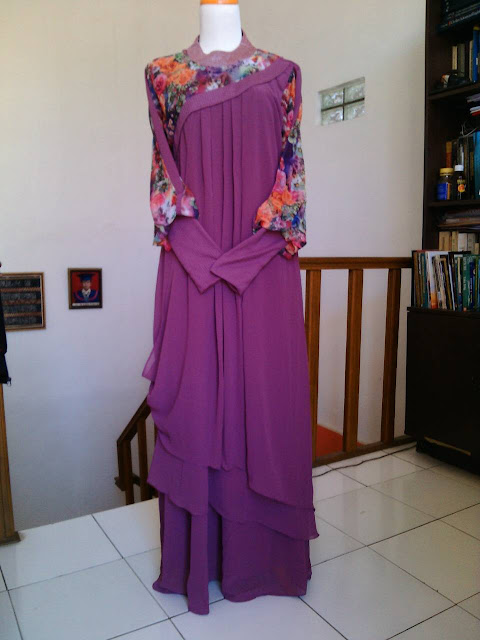 Model Gamis Set Ekslusive Murah Diskon Grosir