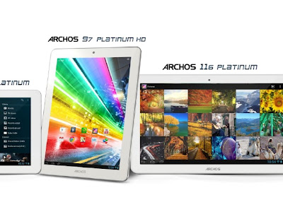 Archos Memperluas Tablet Seri Platinum