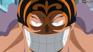 ワンピースアニメ ドレスローザ編 728話 ジーザス・バージェス Jesus Burgess | ONE PIECE Episode 728