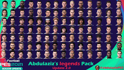 PES 2021 Abdulaziz's legends Pack Update