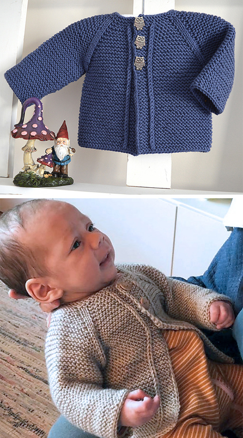 Balina Top Down Cardigan - Knitting Pattern 