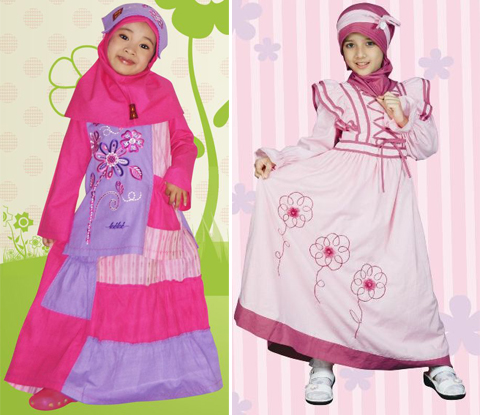 baju muslim anak perempuan keke terbaru