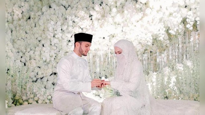 Tahniah Neelofa Dan PU Riz Selamat Menjadi Pasangan Suami Isteri Dengan Sekali Lafaz