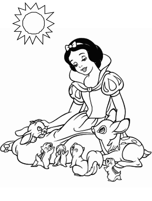 princess coloring pages