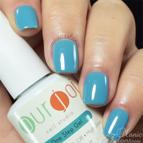 Purjoi One Step Gel Polish Calm Waters Swatch