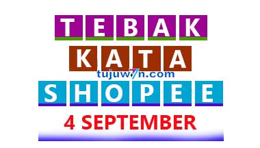 tebak kata shopee tantangan harian 4 september 2022