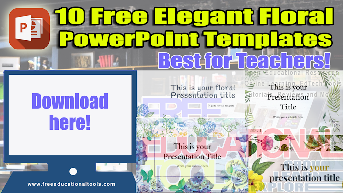 10 Free Elegant Floral/ Flower PowerPoint Templates [Download Now]