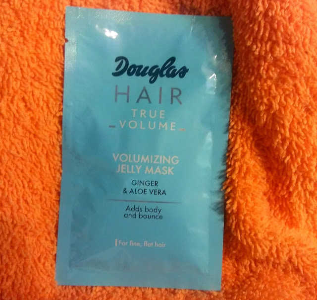 Douglas, Collection Hair, True Volume, Ginger & Aloe Vera, Volumizing Jelly Mask - maska do włosów.