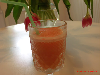 Grapefruit slushy