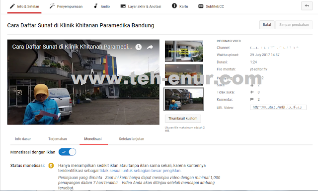 Minta peninjauan untuk Video Youtube yang Tidak sesuai untuk sebagian besar pengiklan